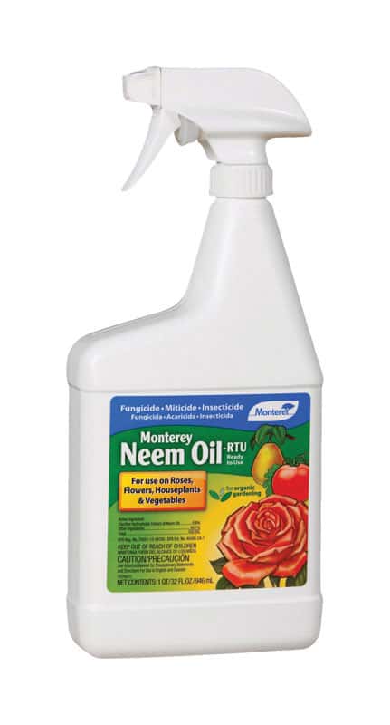  Monterey Neem Oil Organic Insect Killer Liquid 32 Oz