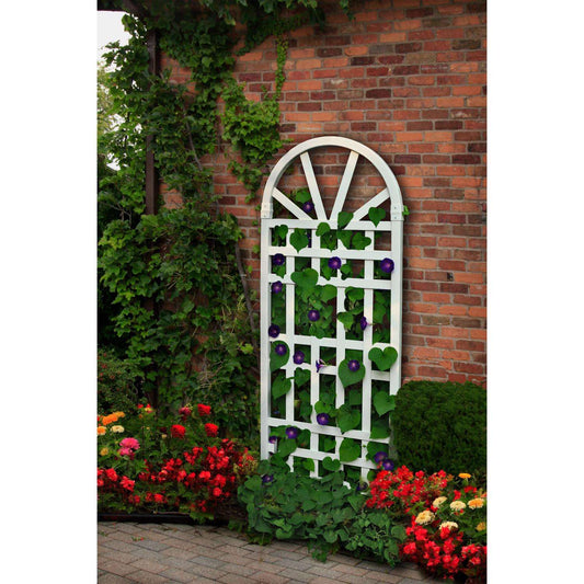  Vita Hamilton 60.5 In. H White Vinyl Garden Trellis