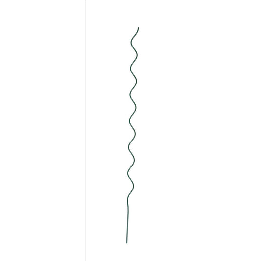  Panacea 48 In. H X 0.5 In. W X 0.5 In. D Green Metal Spiral Stake