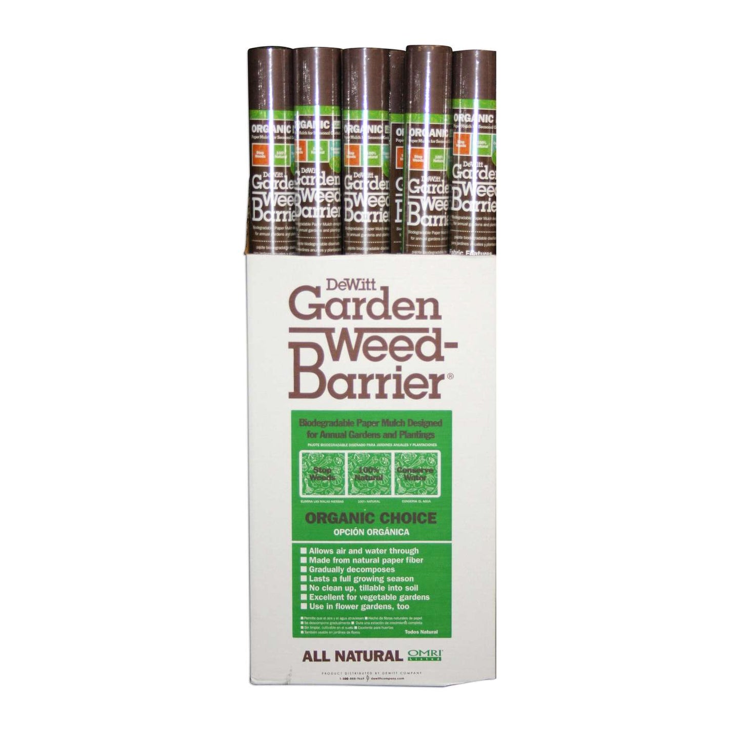  DeWitt Garden Weed-Barrier 2 Ft. W X 40 Ft. L Recycled Paper Landscape Fabric