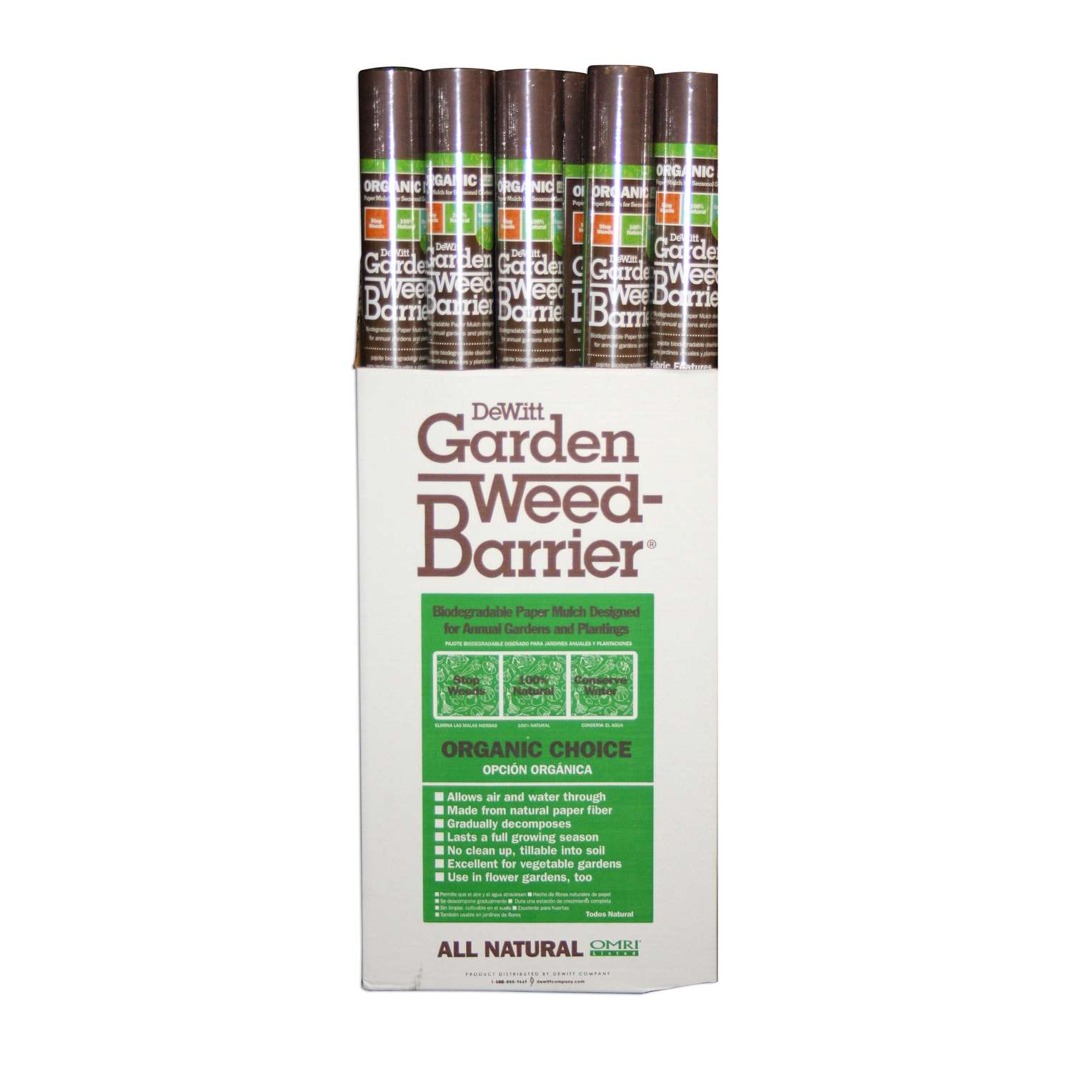  DeWitt Garden Weed-Barrier 2 Ft. W X 40 Ft. L Recycled Paper Landscape Fabric