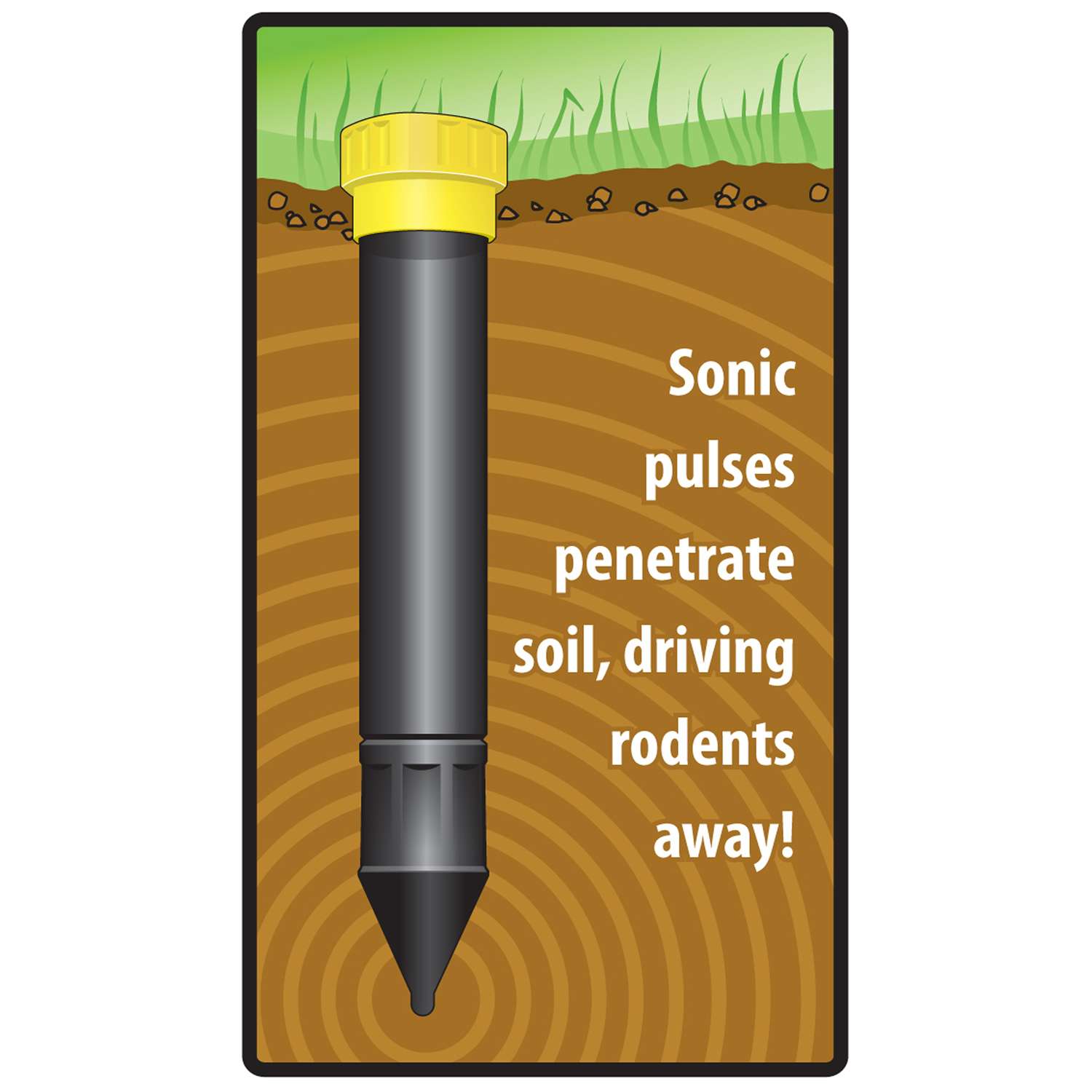 Victor Sonic Spike Repeller For Gophers And Moles 2 Pk