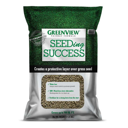  GreenView Seeding Success All Grasses Sun Or Shade Grass Seed Protector 38 Lb