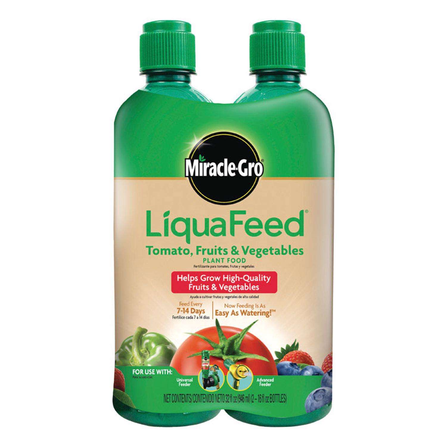  Miracle-Gro LiquaFeed Liquid Plant Food 16 Oz