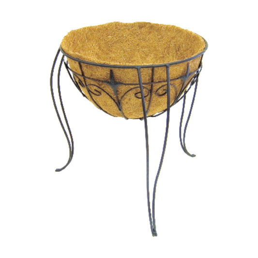 Panacea Black Steel Plant Stand