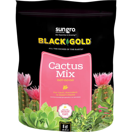  Black Gold Organic Cacti And Succulent Potting Mix 8 Qt