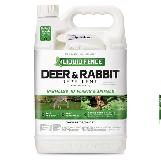  Liquid Fence Animal Repellent Liquid For Deer 128 Oz
