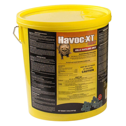  Havoc Toxic Pest Control Blocks For Mice And Rats 10 Lb 227 Pk