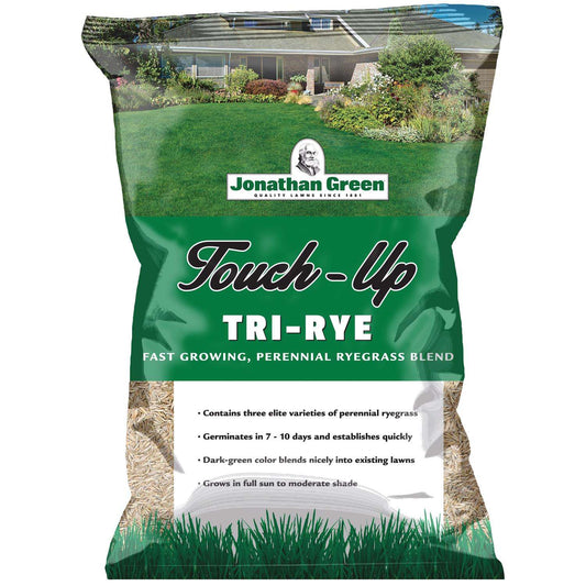  Jonathan Green Touch-Up Perennial Ryegrass Sun Or Shade Grass Seed 25 Lb