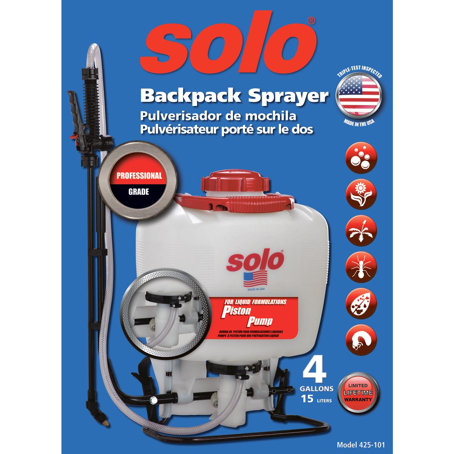  Solo 4 Gal Sprayer Backpack Sprayer