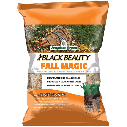  Jonathan Green Black Beauty Fall Magic All Grasses Sun Or Shade Grass Seed 25 Lb