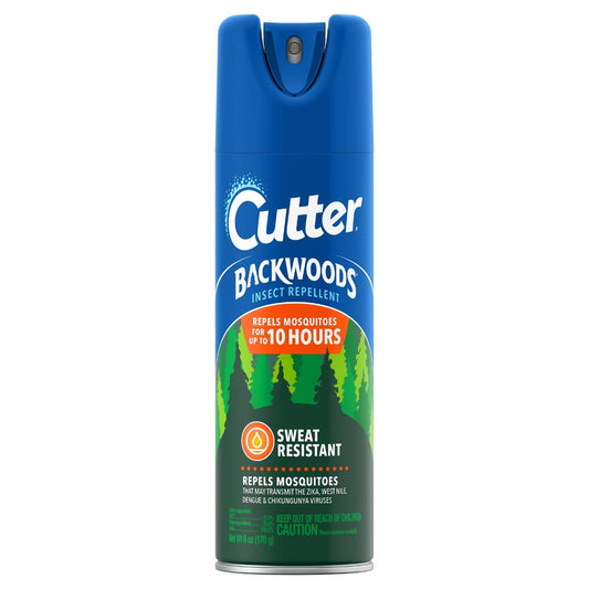  Cutter Backwoods Insect Repellent Liquid For Mosquitoes 6 Oz