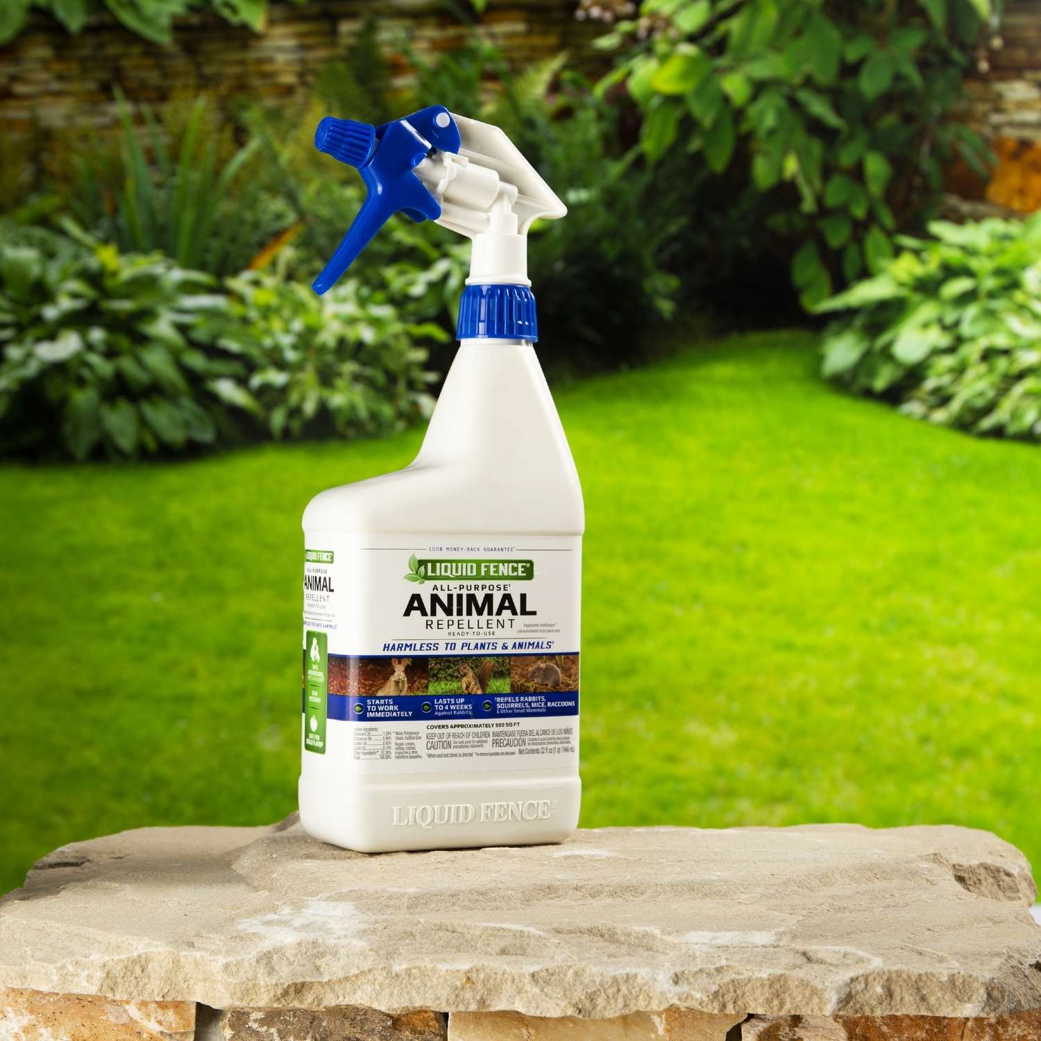  Liquid Fence Animal Repellent Spray For All Animals 32 Oz