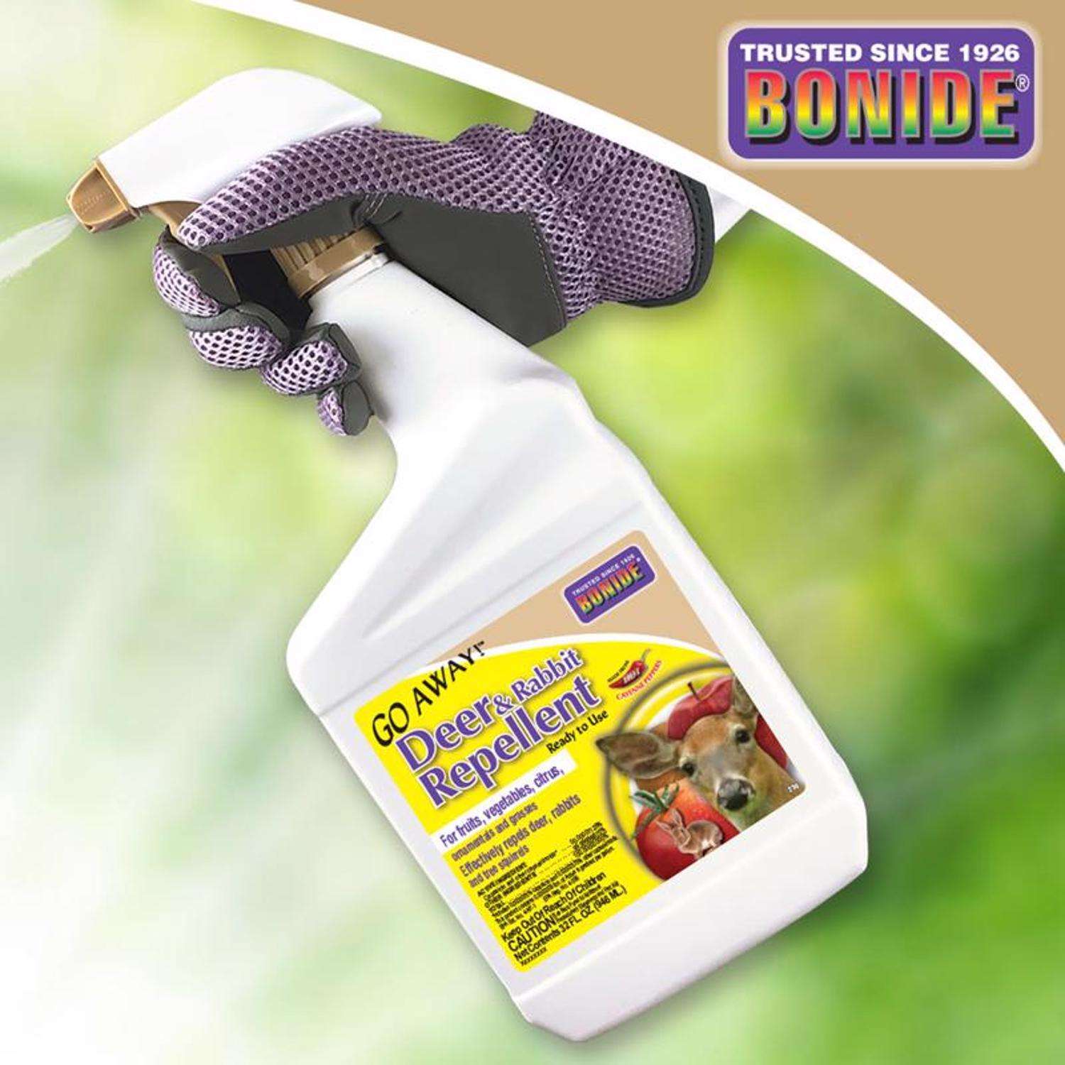  Bonide Go Away Animal Repellent Liquid For Deer And Rabbits 32 Oz