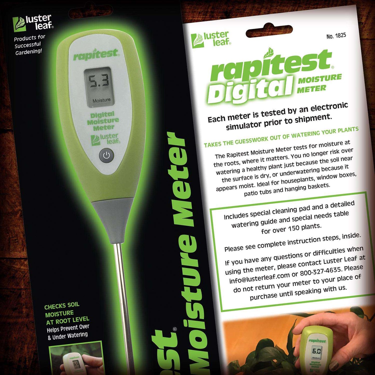  Luster Leaf Digital Moisture Meter 1 Pk