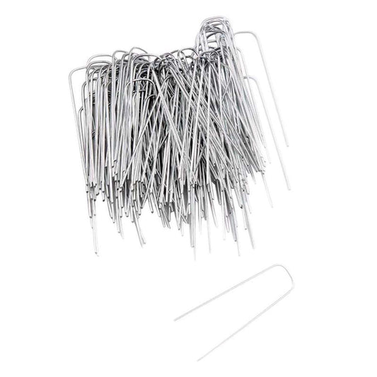  Greenscapes 1 In. W X 6 In. L Steel Landscape Fabric Pins 100 Pk