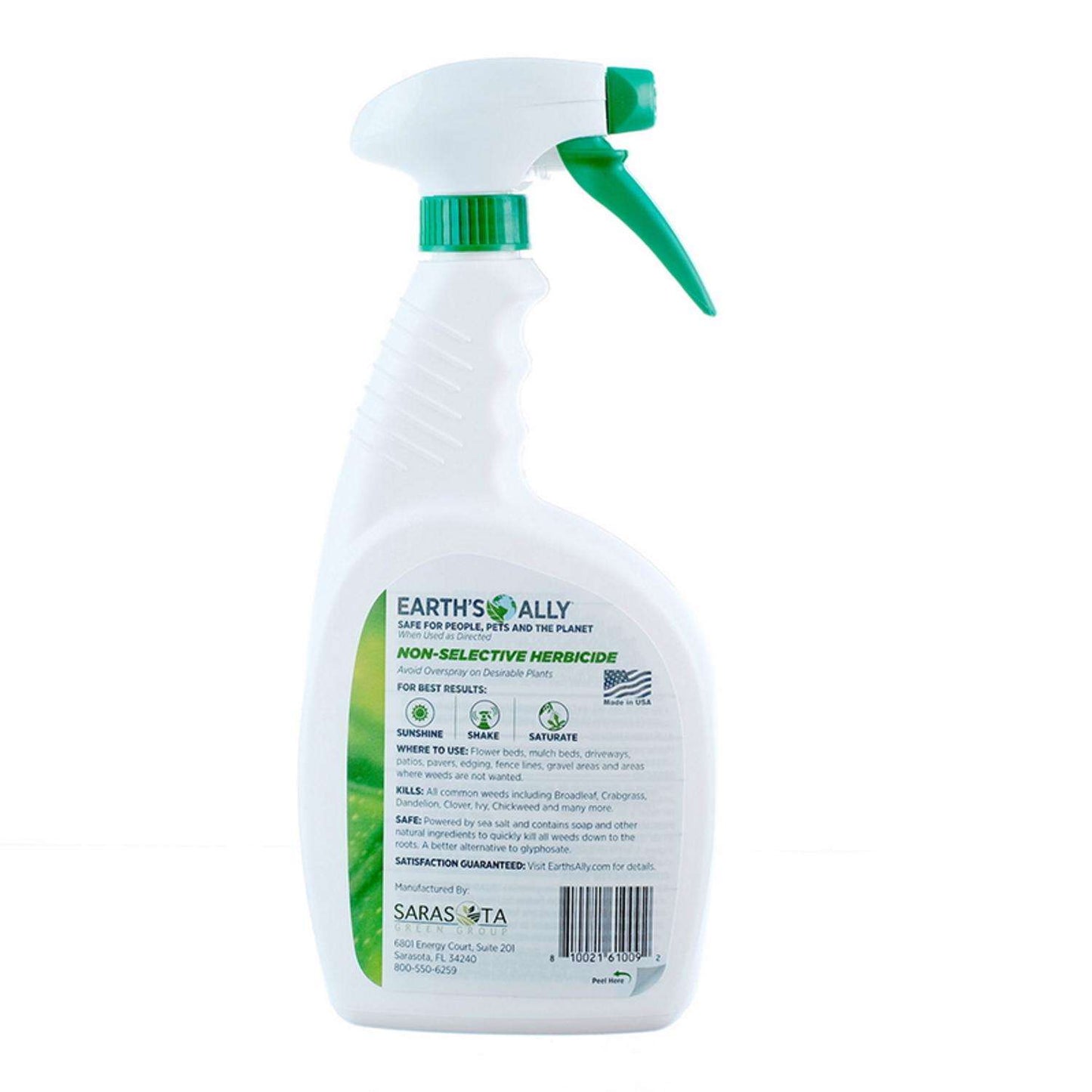 Earth's Ally Grass & Weed Killer RTU Liquid 24 Oz