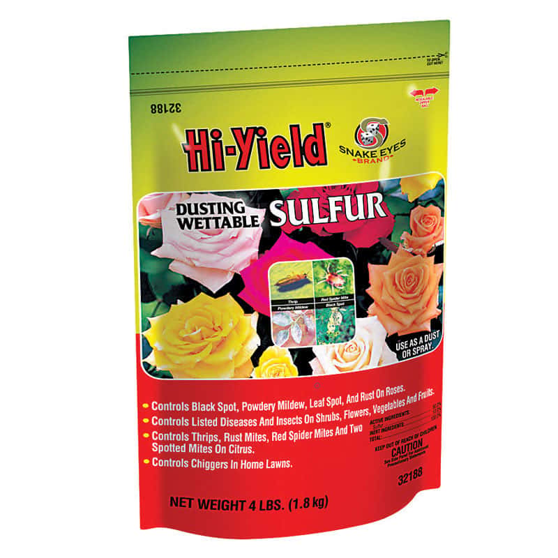  Hi-Yield Powder Sulfur 4 Lb