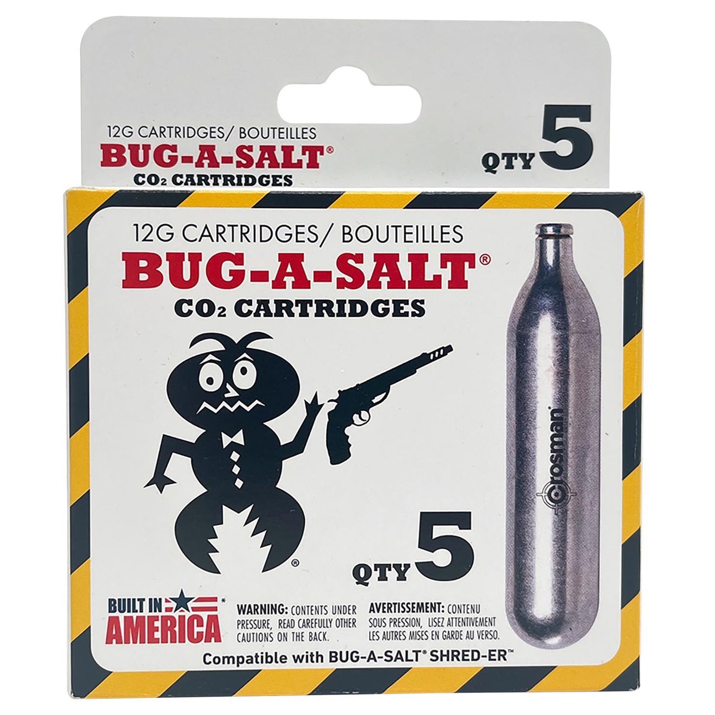  Bug-A-Salt SHRED-ER Insect Repellent Refill Cartridge Cartridge For Roaches/Murder Hornets/Scorpions