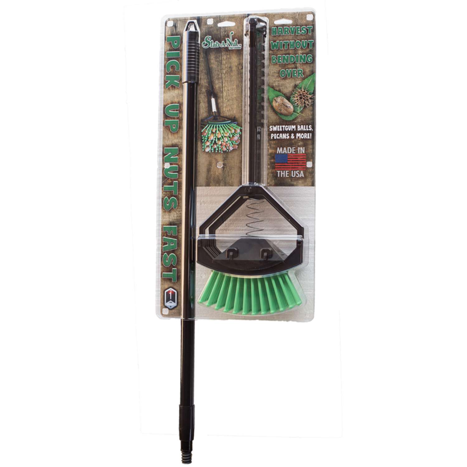  Stab-A-Nut Poly Nut Gatherer Metal Handle