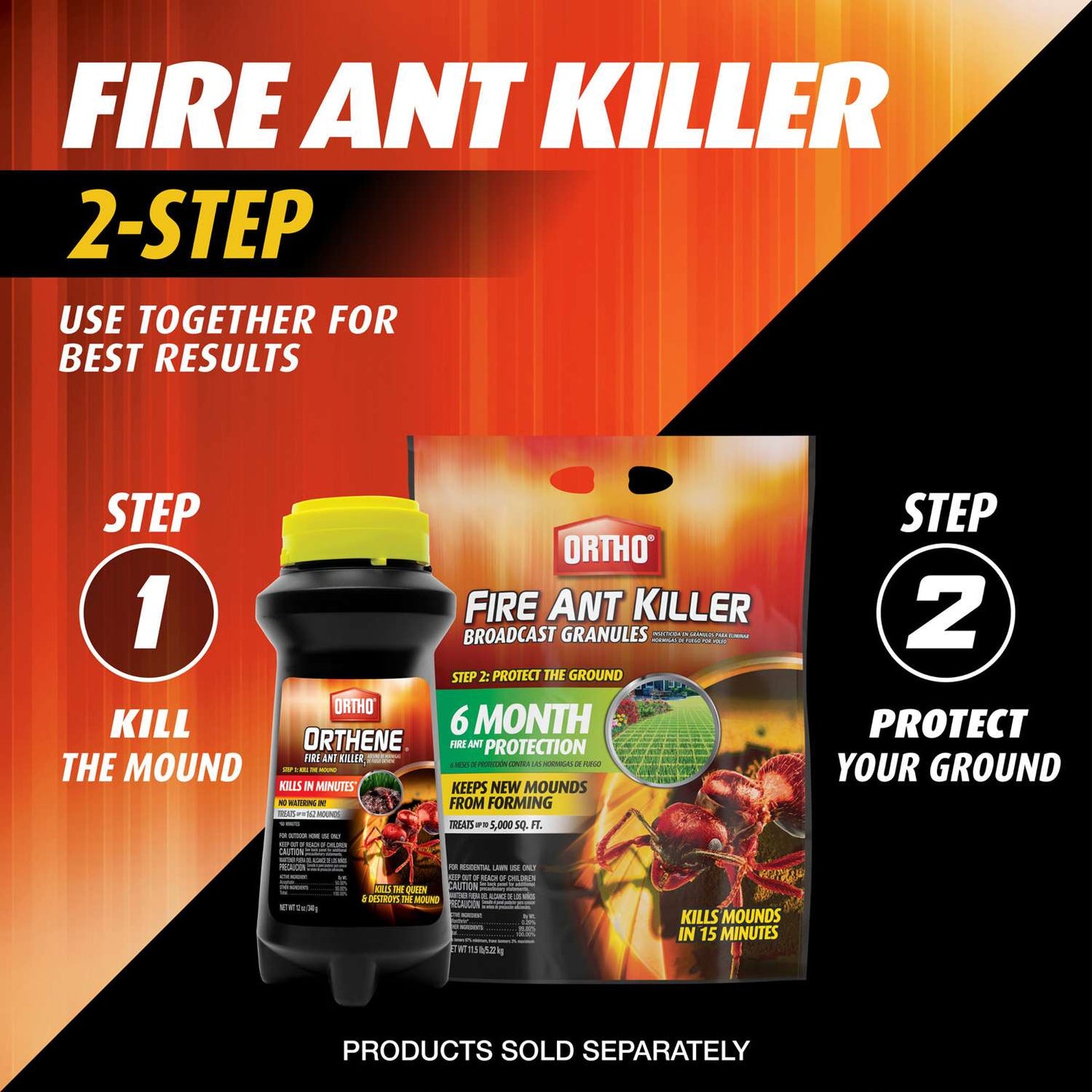  Ortho Orthene Fire Ant Killer Powder 12 Oz
