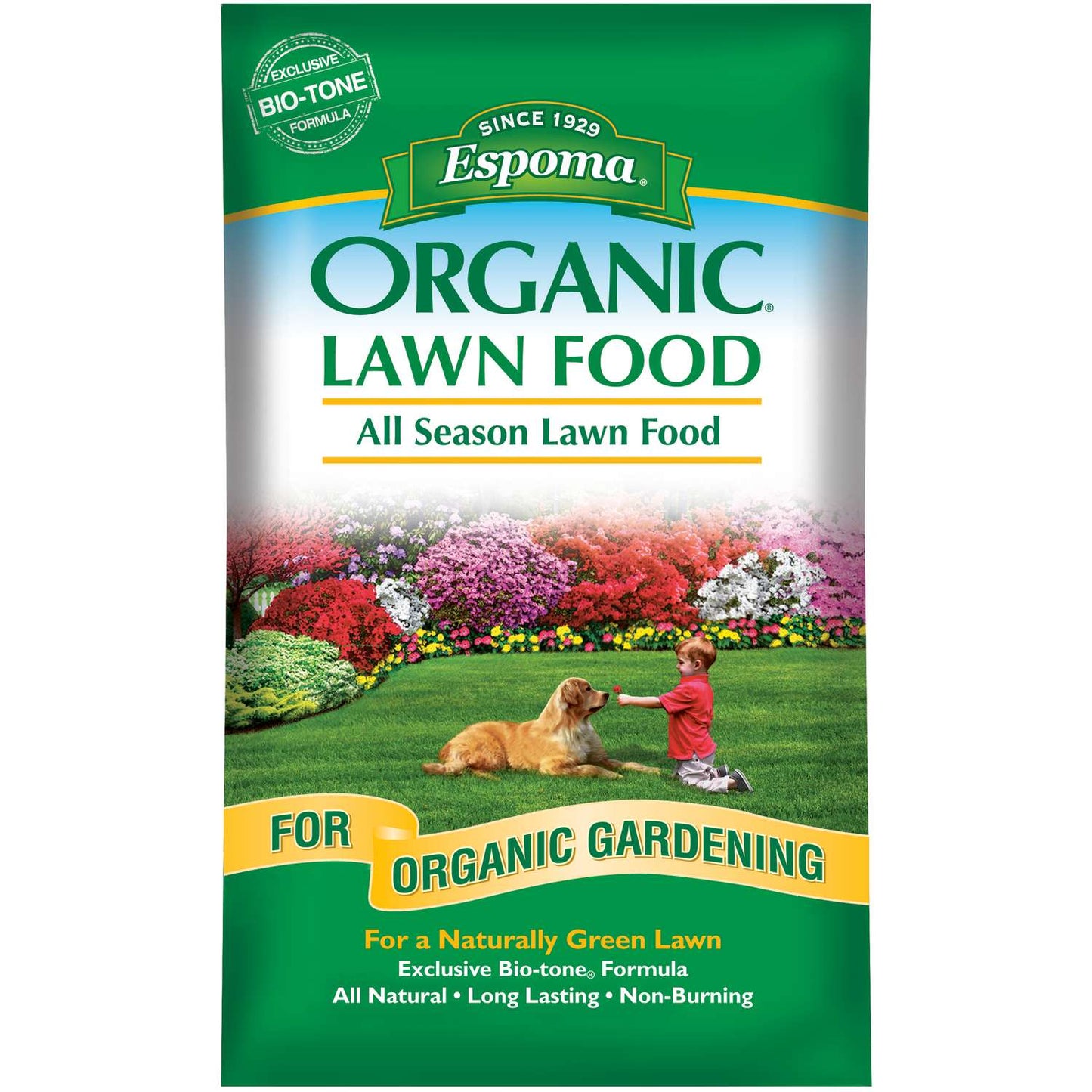  Espoma Organic All-Purpose Lawn Food For All Grasses 5000 Sq Ft