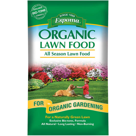  Espoma Organic All-Purpose Lawn Food For All Grasses 5000 Sq Ft