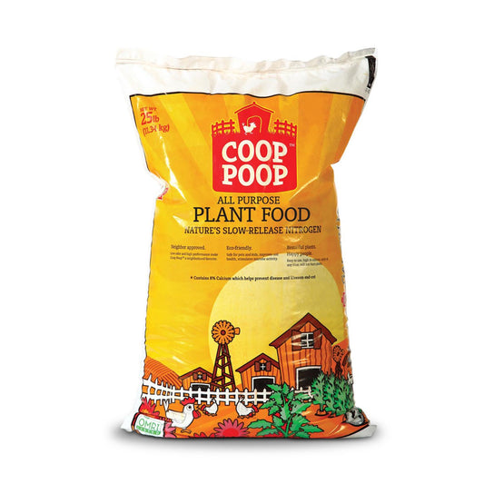  Coop Poop Organic Granules Plant Food 25 Lb