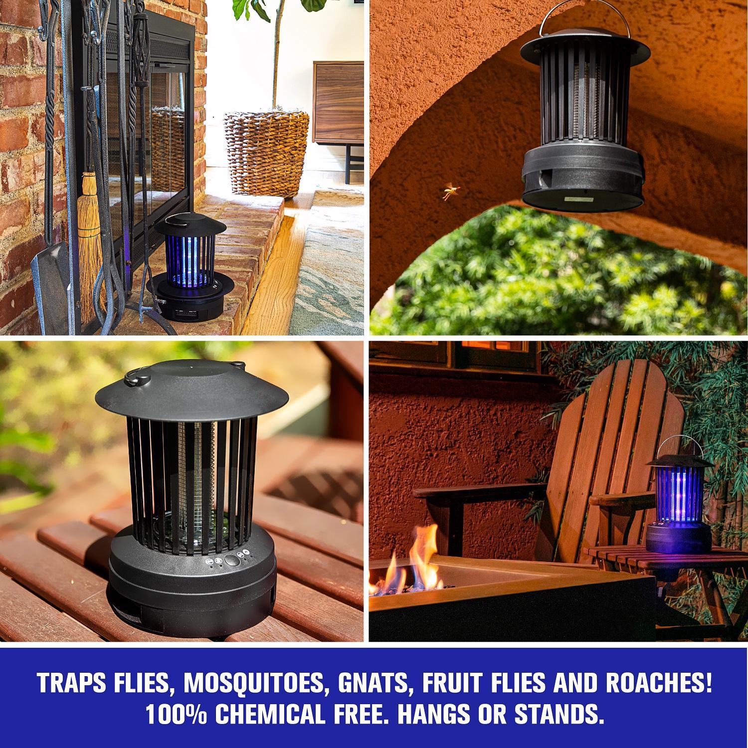  Bell & Howell Monster Indoor And Outdoor Insect And Mosquito Zapper 1200 Sq Ft 18 W