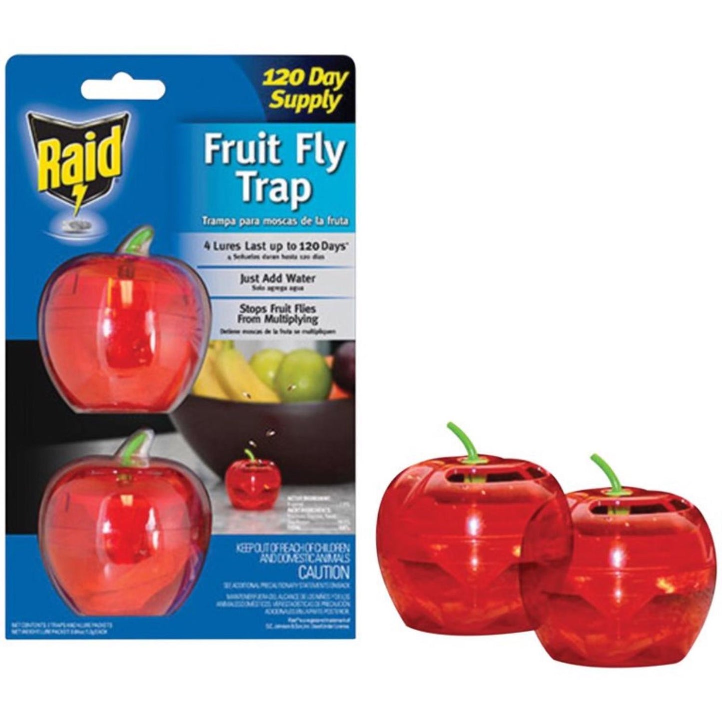  Raid PIC Fruit Fly Trap 2 Pk