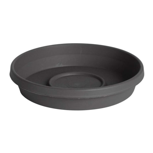  Bloem Terra 2.75 In. H X 17 In. D Resin Tray Charcoal