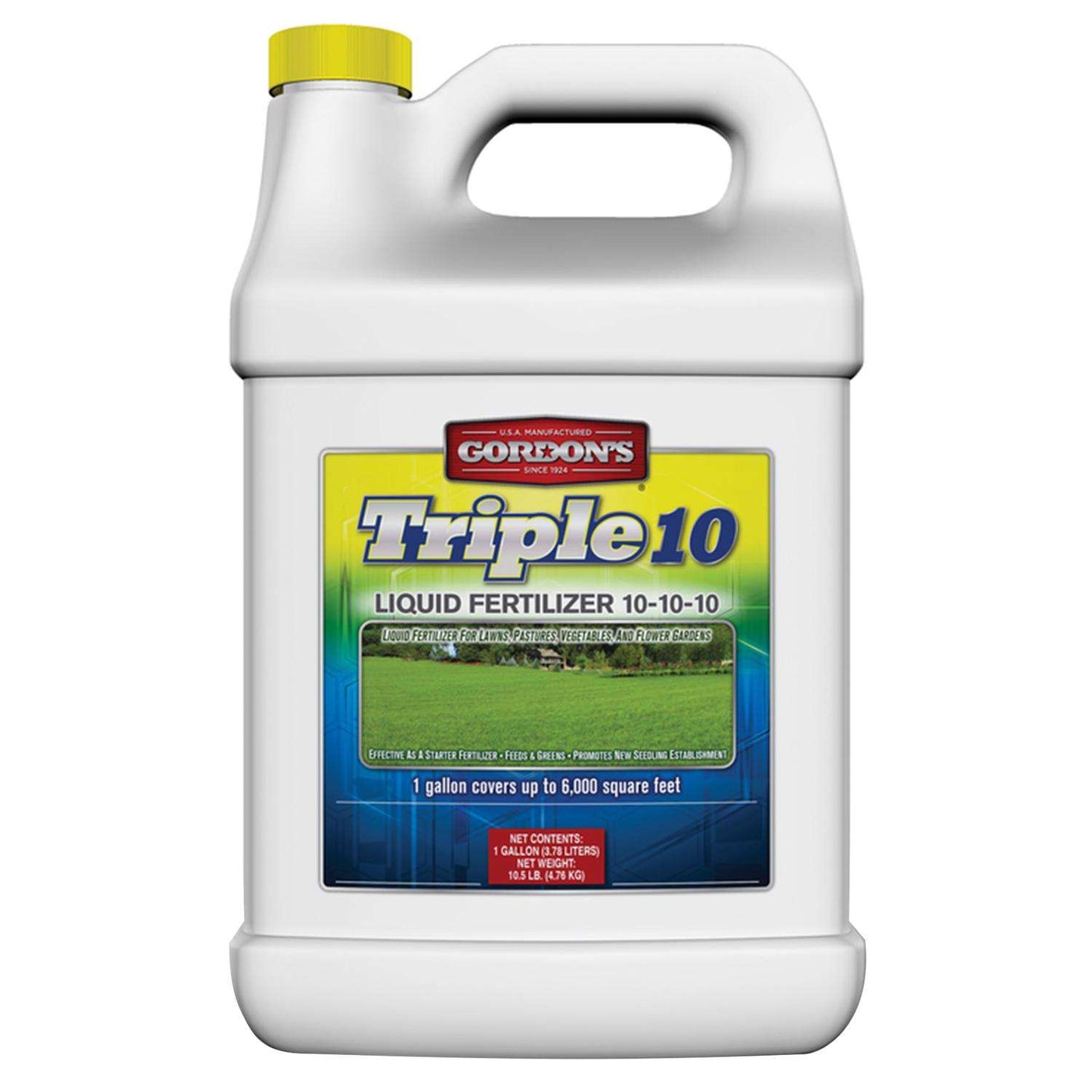  Gordon's Triple 10 All-Purpose Lawn Fertilizer For All Grasses 6000 Sq Ft