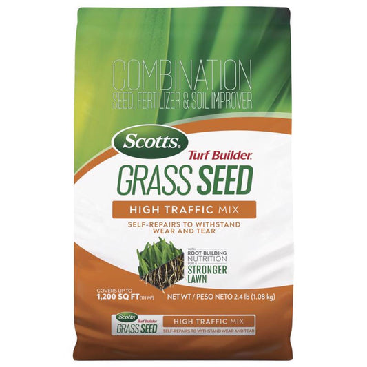  Scotts Turf Builder Mixed Sun Or Shade Grass Seed 2.4 Lb