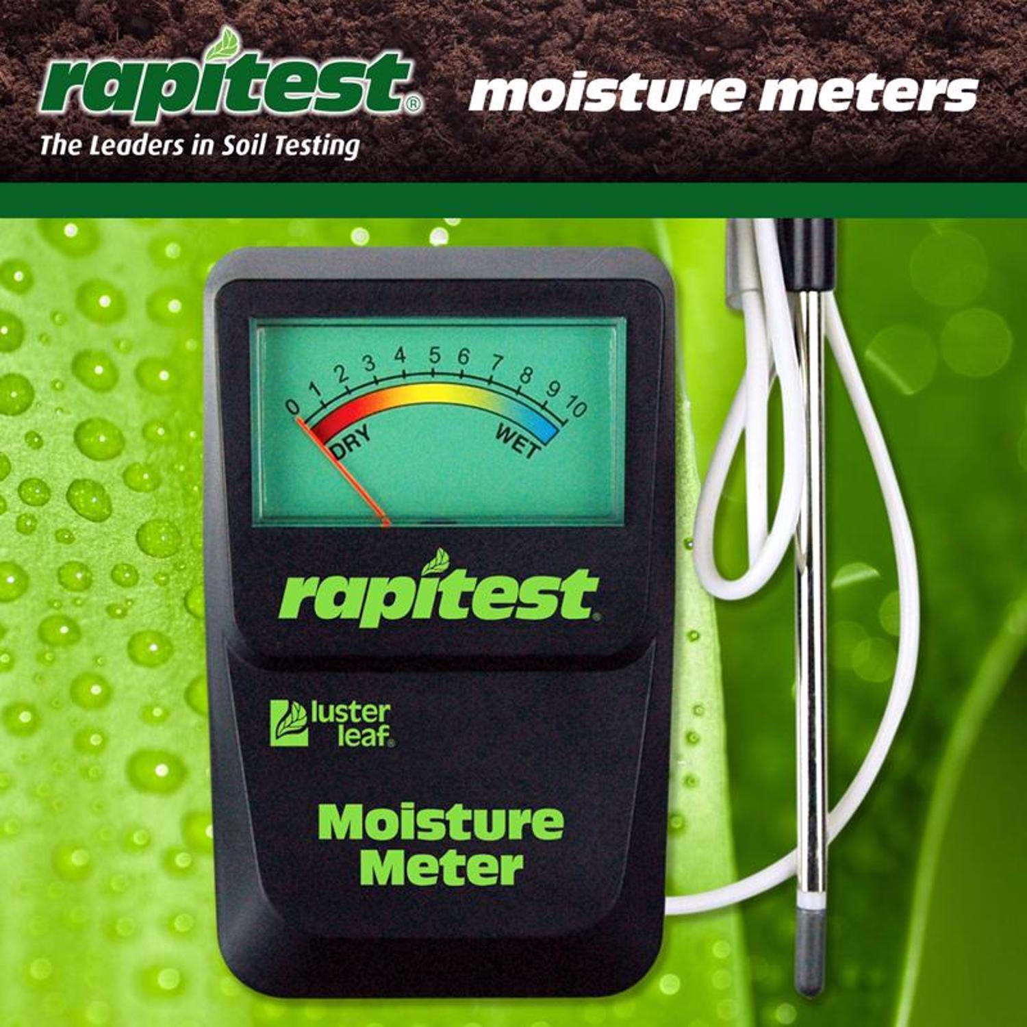  Luster Leaf Analog Moisture Meter 1 Pk