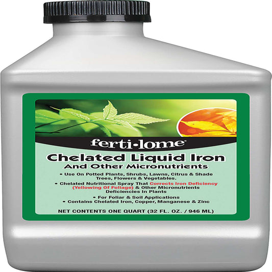  Ferti-lome CHELATED LIQUID IRON AND OTHER MICRO NUTR Liquid All Purpose Plant Food 32 Oz