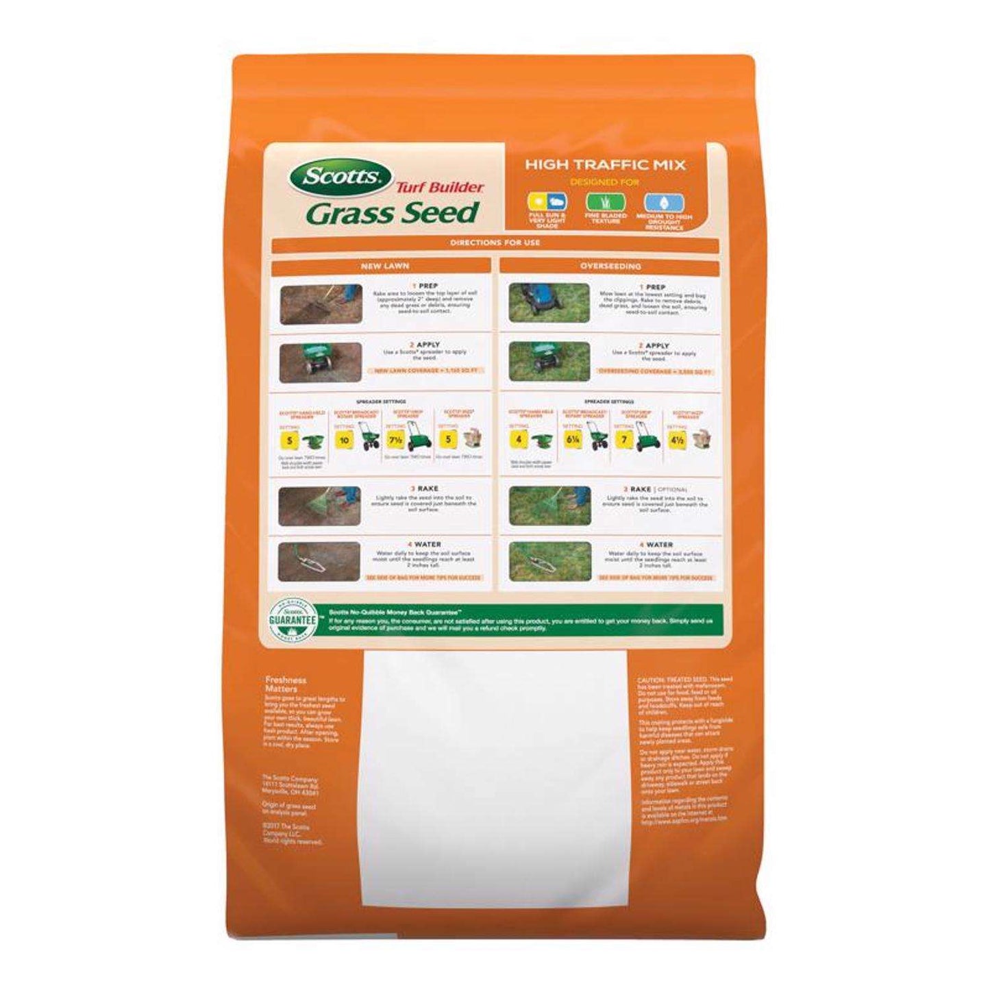  Scotts Turf Builder Mixed Sun Or Shade Grass Seed 7 Lb