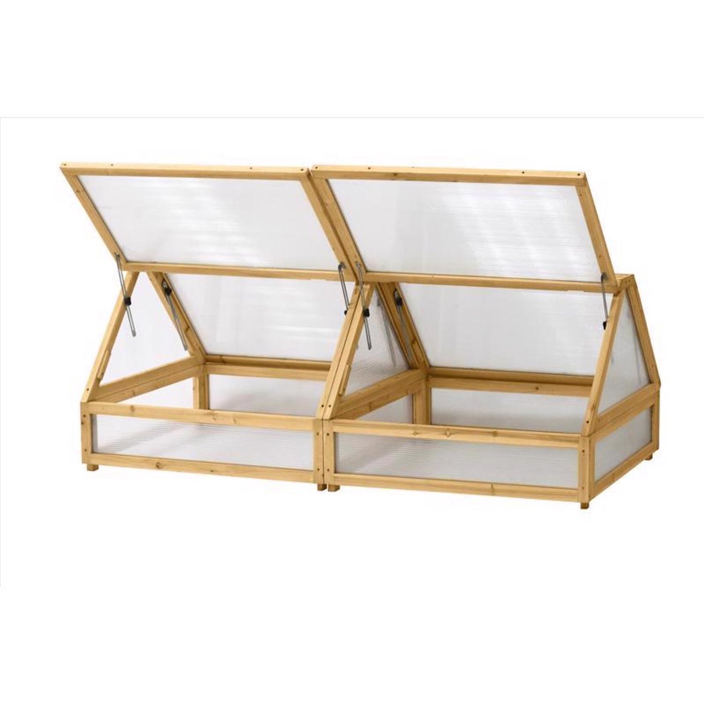  VegTrug Cold Frame Natural 71 In. W X 30 In. D X 26 In. H Raised Bed Greenhouse