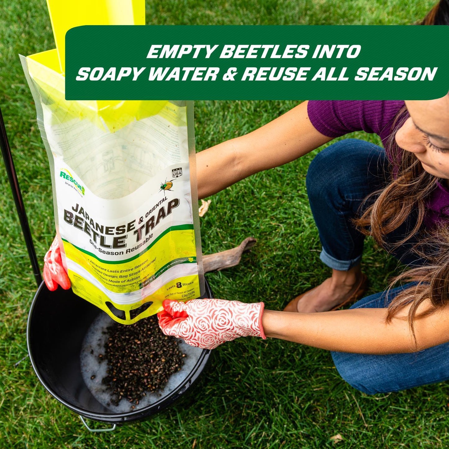  RESCUE! Japanese Beetle Trap 0.21 Oz