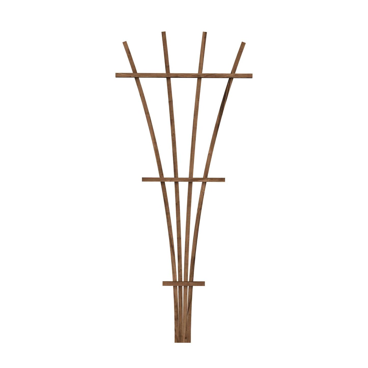  Panacea 48 In. H X 1-1/2 In. W Brown Wood Vine Supports