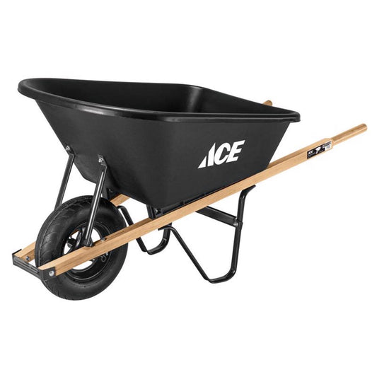  Ace Poly Residential Wheelbarrow 6 Cu Ft
