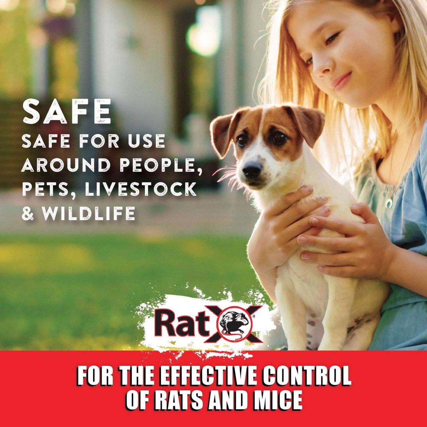  RatX Non-Toxic Bait Pellets For Mice And Rats 12 Oz 4 Pk