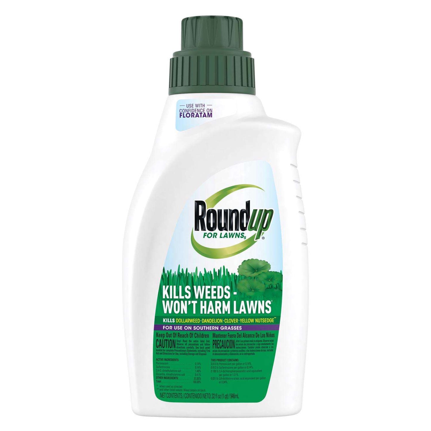  Roundup For Lawns5 Weed Killer Concentrate 32 Oz