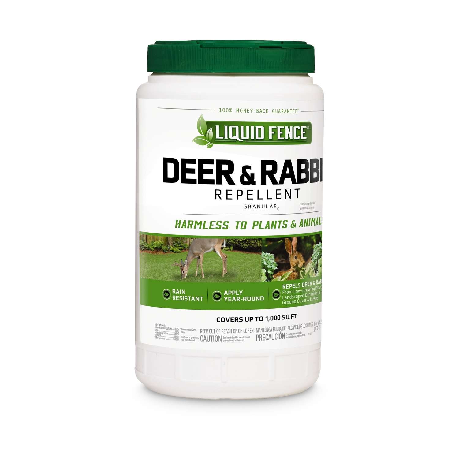  Liquid Fence Animal Repellent Granules For Deer And Rabbits 32 Oz
