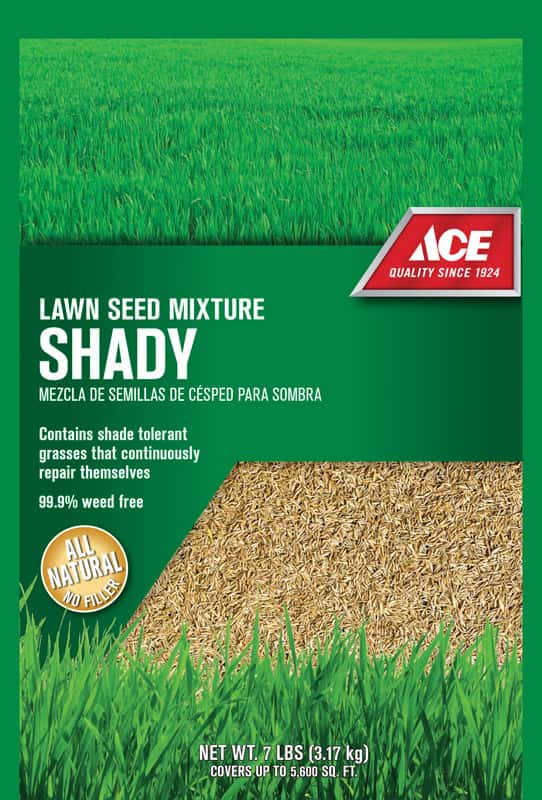  Ace Mixed Full Shade Grass Seed 7 Lb