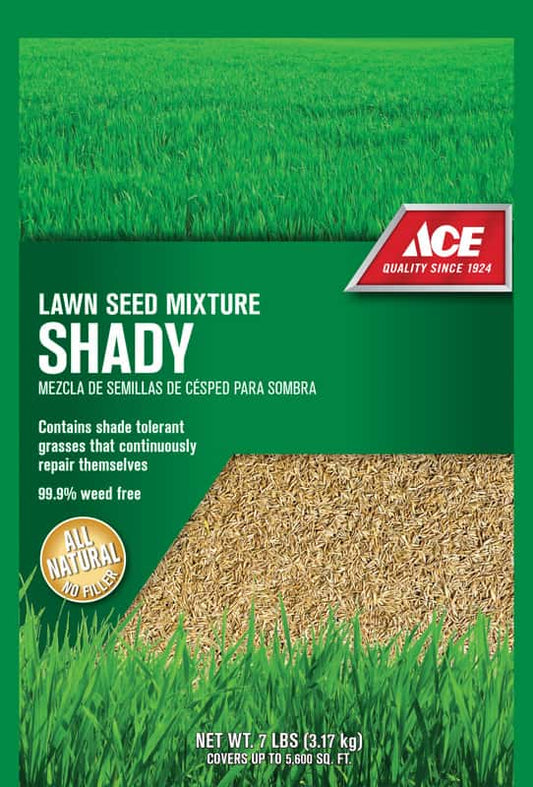  Ace Mixed Full Shade Grass Seed 7 Lb