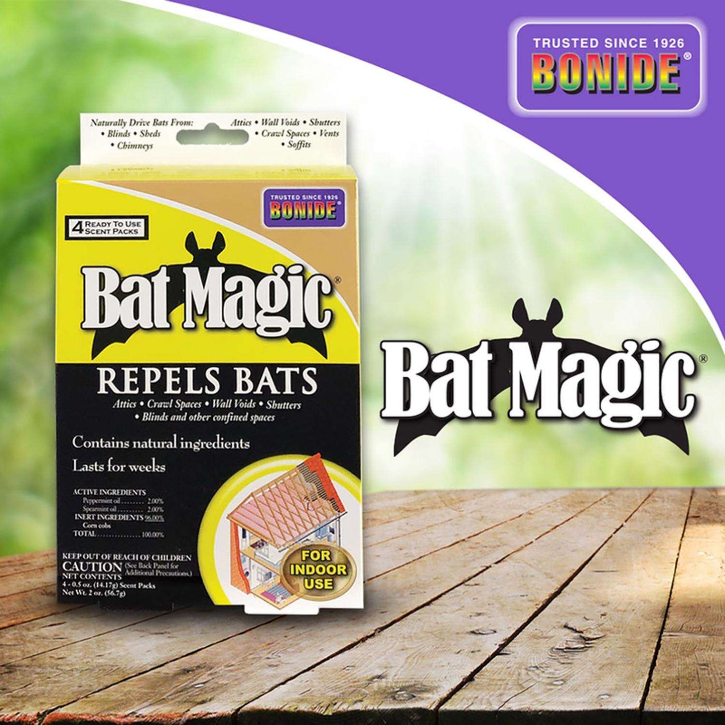  Bonide Bat Magic Animal Repellent Granules For Bats 2 Oz