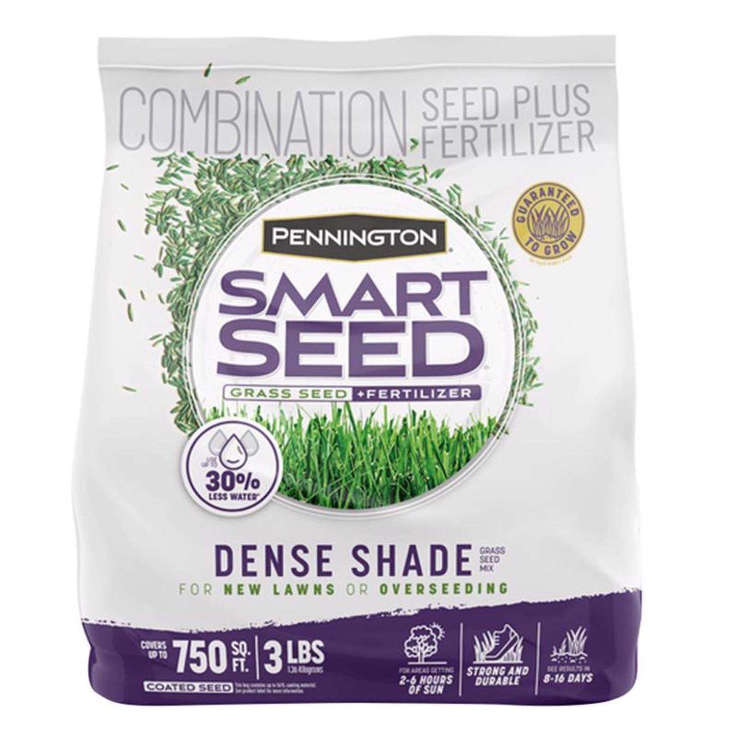  Pennington Smart Seed Mixed Dense Shade Grass Seed And Fertilizer 3 Lb
