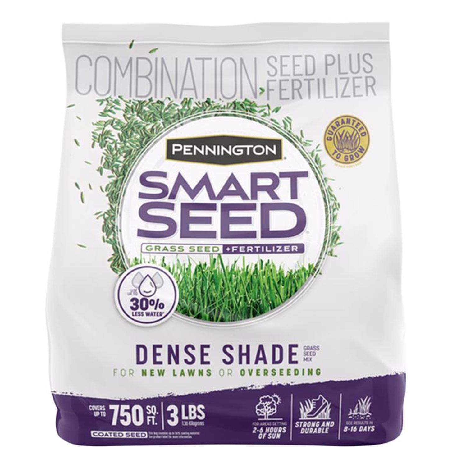  Pennington Smart Seed Mixed Dense Shade Grass Seed And Fertilizer 3 Lb