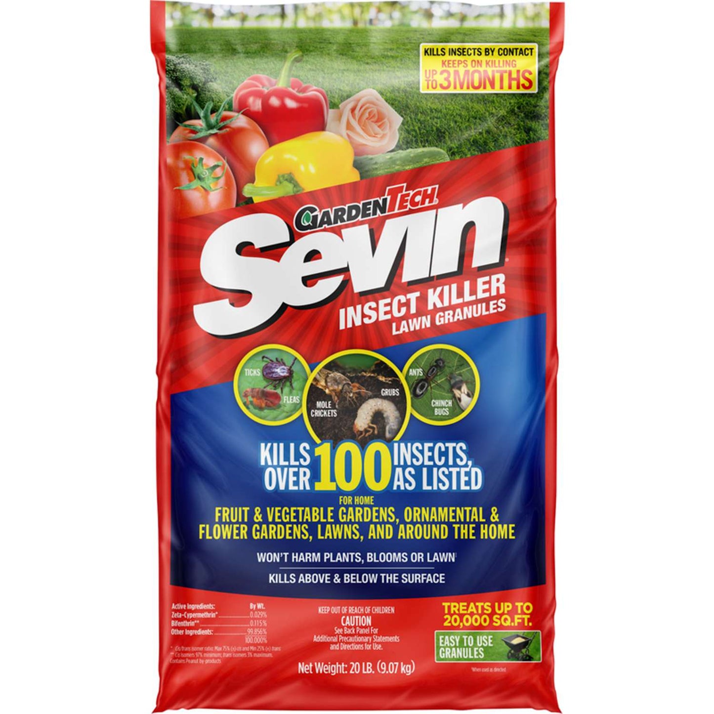  GardenTech Sevin Insect Killer Granules 20 Lb