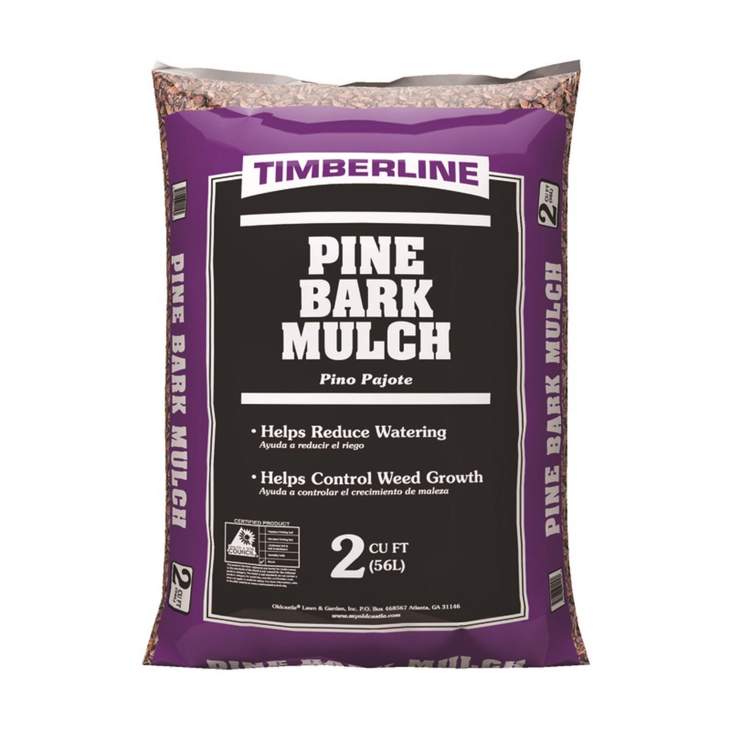  Timberline Natural Pine Bark Mulch 2 Cu Ft